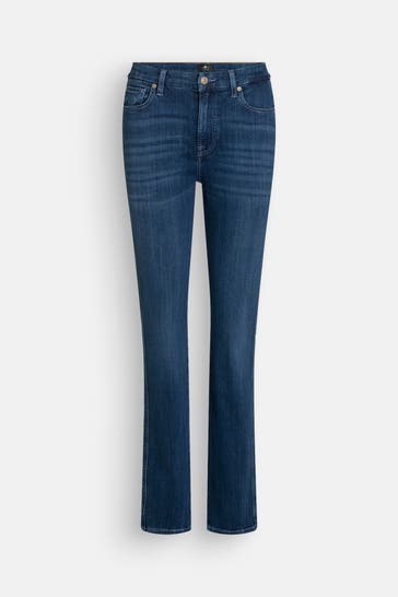 7 FOR ALL MANKIND Jeans dunkelblau slim