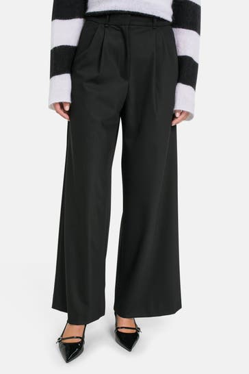 IVY OAK Stoffhose 'Prescilla' schwarz