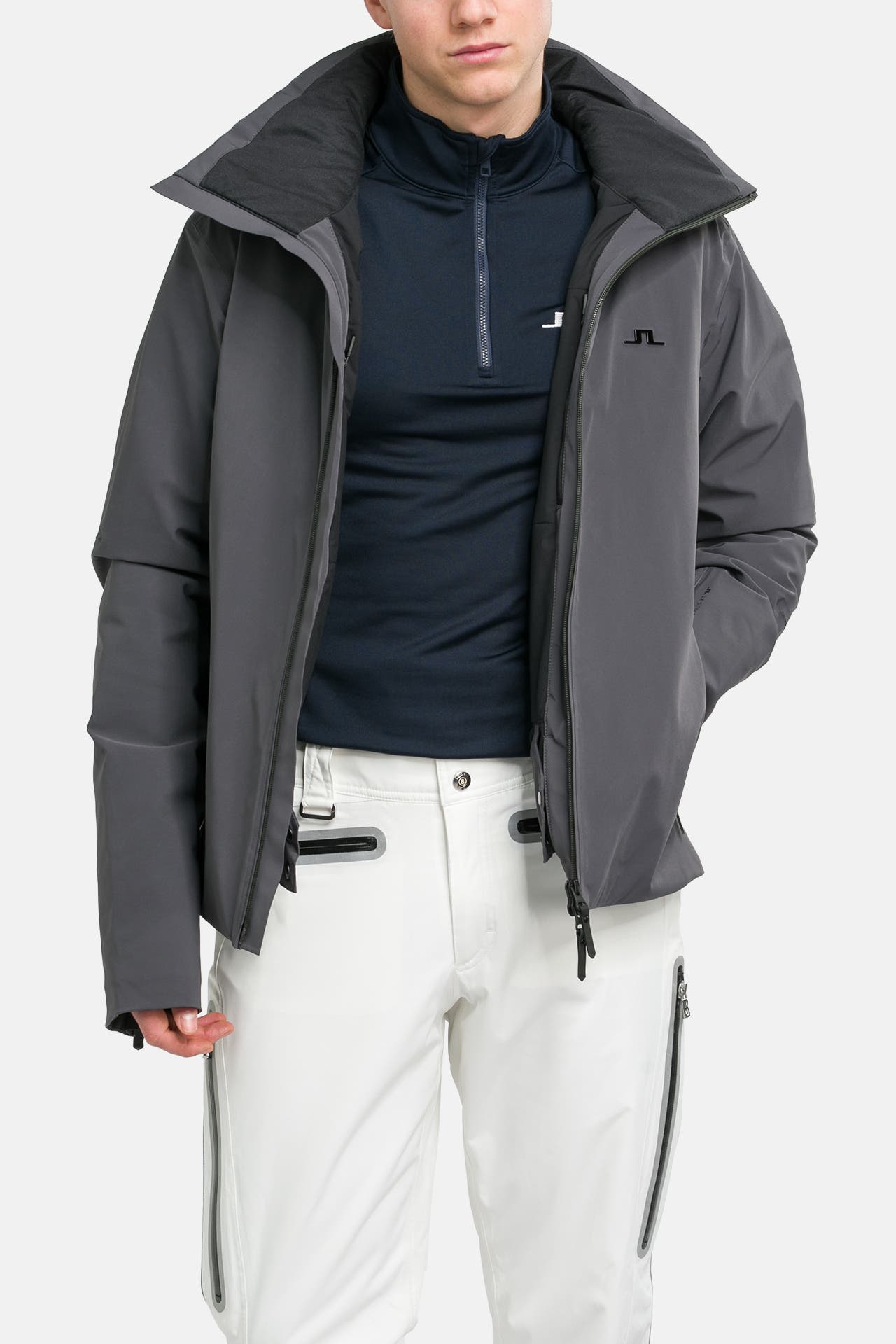 J.LINDEBERG SPORTSWEAR Skijacke 'Omnia' dunkelgrau, Bild 1