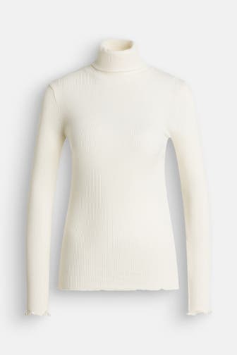 ROSEMUNDE Longsleeve 'Balta' ecru