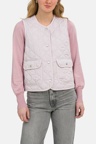 ILSE JACOBSEN Weste flieder