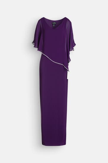 JOSEPH RIBKOFF Kleid dunkellila