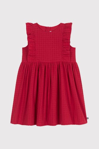 PETIT BATEAU Kleid rot