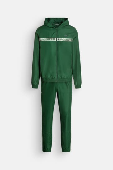 LACOSTE Trainingsanzug dunkelgrün