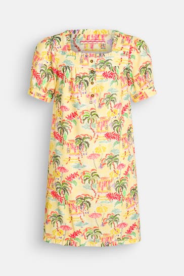 SCOTCH & SODA Kleid gelb gemustert