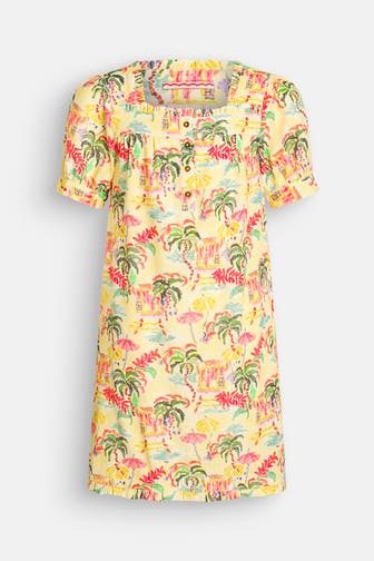 SCOTCH & SODA Kleid gelb gemustert