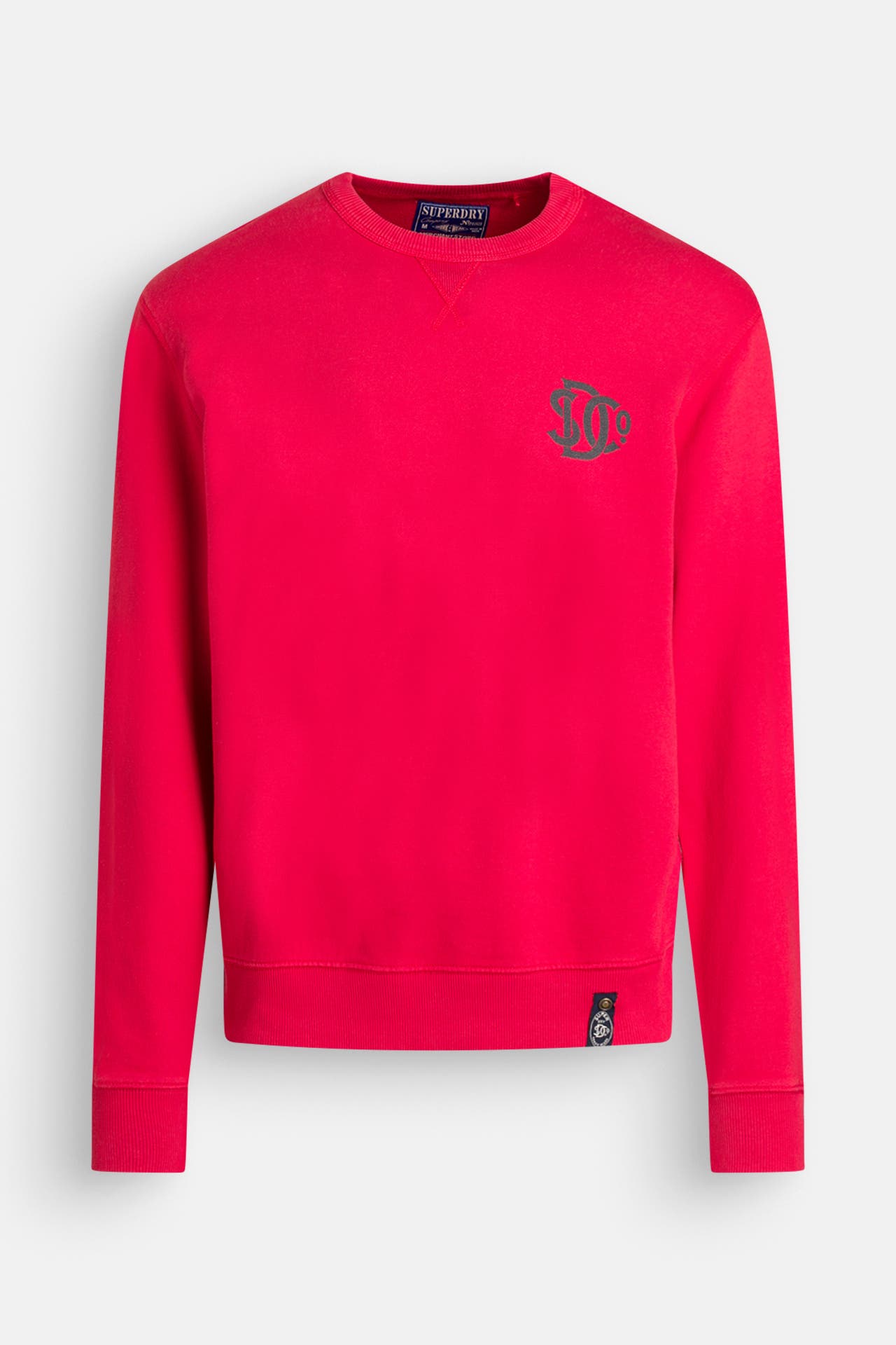 SUPERDRY Sweatshirt rot, Bild 1