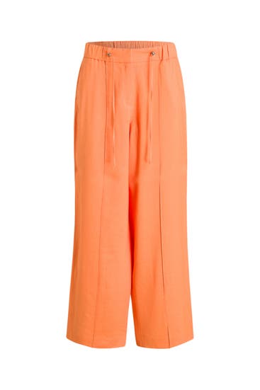 S.OLIVER BLACK LABEL - Leinenhose orange