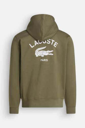 LACOSTE Hoodie olive