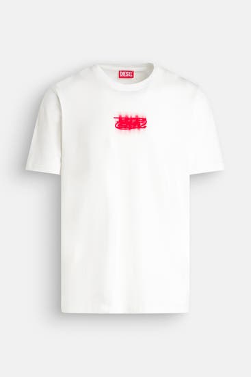 DIESEL - T-Shirt offwhite