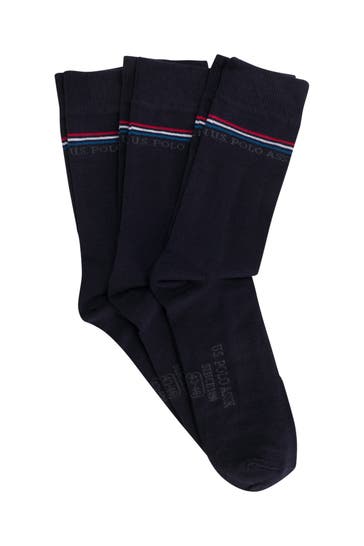 U.S. POLO ASSN. 3er-Pack Socken nachtblau