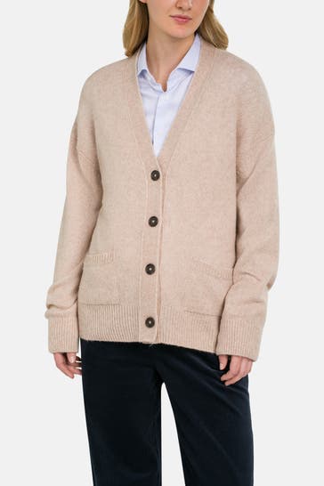 MARC O'POLO Wollmix-Jacke hellbraun