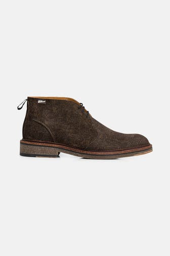 FLORIS VAN BOMMEL Desert-Boots 'Tanker' gemustert
