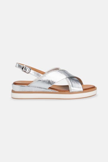 INUOVO Sandalen silber