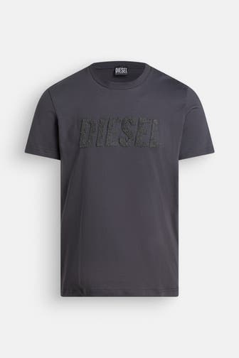 DIESEL T-Shirt 'Diegor' blaugrau