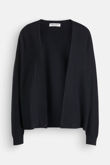 MARC O'POLO Strickjacke schwarz