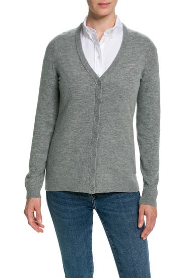 GANT - Strickjacke grau