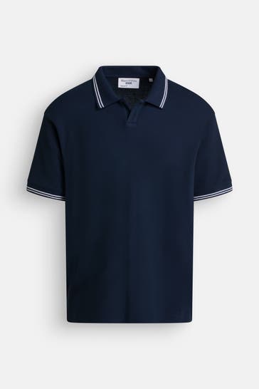 MARC O'POLO DENIM Polo-Shirt dunkelblau