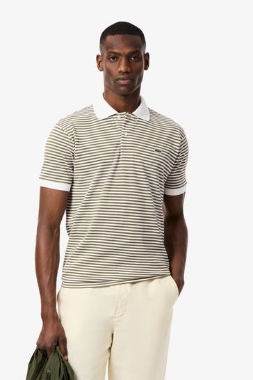 LACOSTE Polo-Shirt gestreift