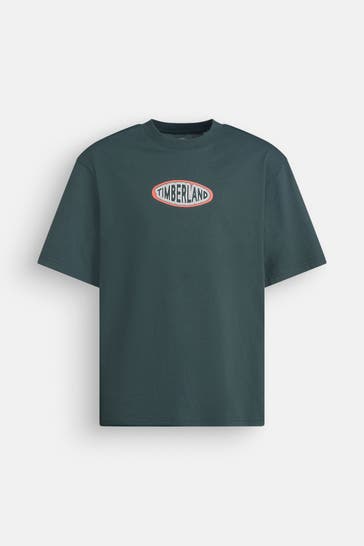TIMBERLAND T-Shirt dunkelgrün