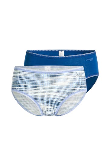 SLOGGI 2er-Pack Slips mehrfarbig