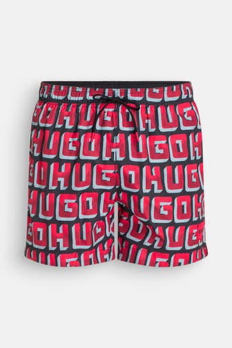 HUGO Badeshorts 'Vice' gemustert