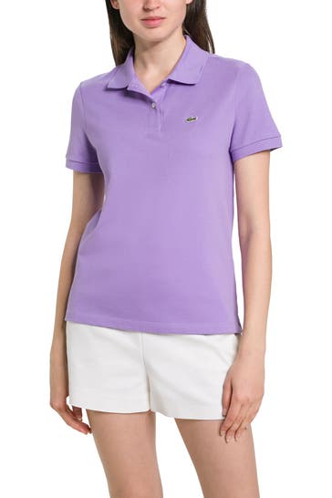 LACOSTE Polo-Shirt lila