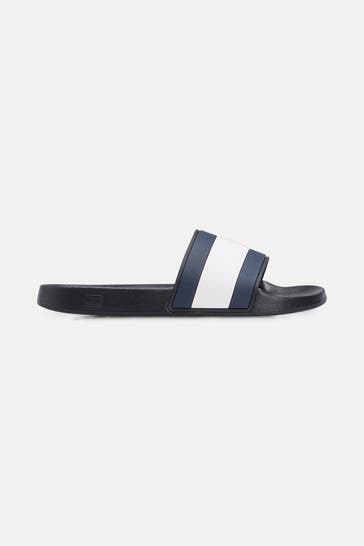 TOMMY HILFIGER Slides 'Marco' schwarz