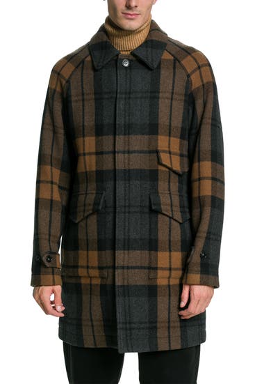WOOLRICH - Wollmixmantel 'Upstate' kariert