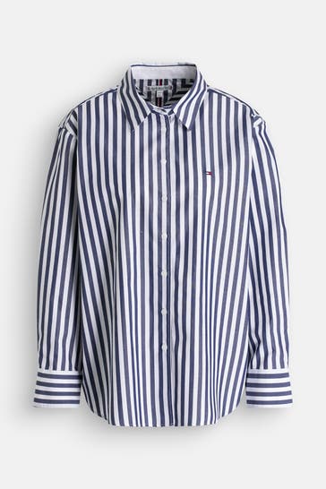 TOMMY HILFIGER Casual-Bluse gestreift