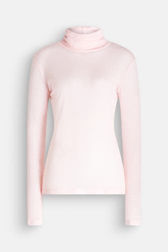 CLOSED Wollmix-Rollkragenpullover rosa