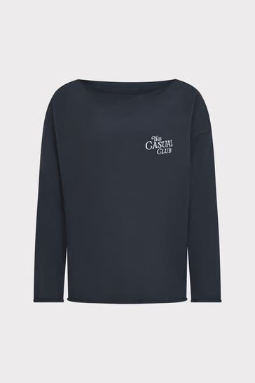 JUVIA Sweatshirt dunkelgrau