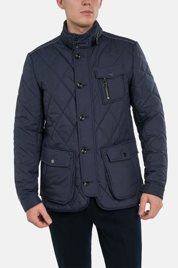 HANDSTICH Steppjacke 'Kent-Allseason' graublau