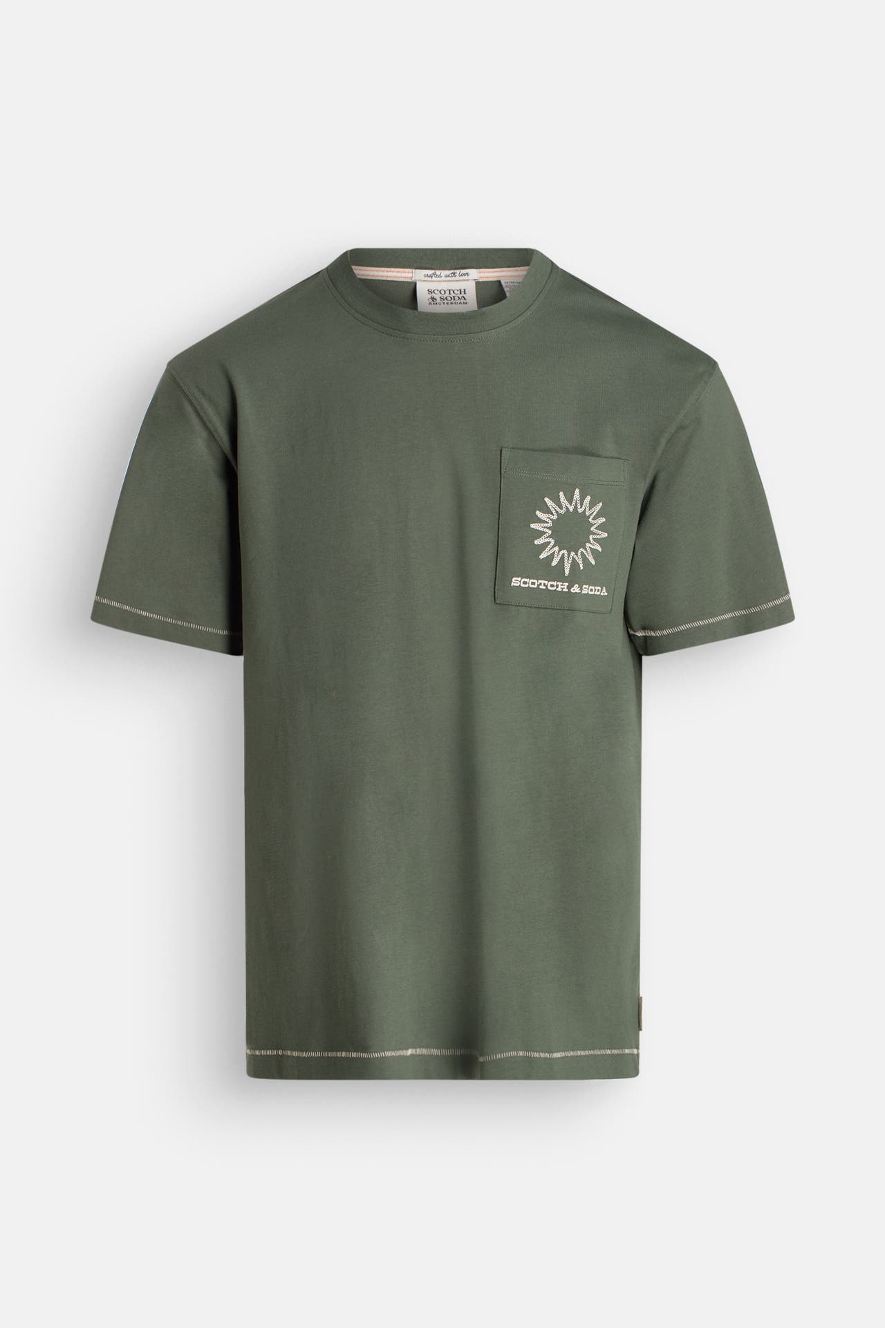 SCOTCH & SODA T-Shirt dunkelgrün, Bild 1