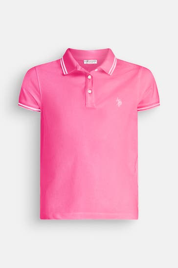 U.S. POLO ASSN. Polo-Shirt 'Kalin' pink