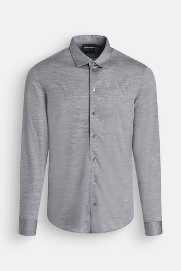 EMPORIO ARMANI Casual-Hemd grau