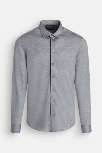 EMPORIO ARMANI Casual-Hemd grau