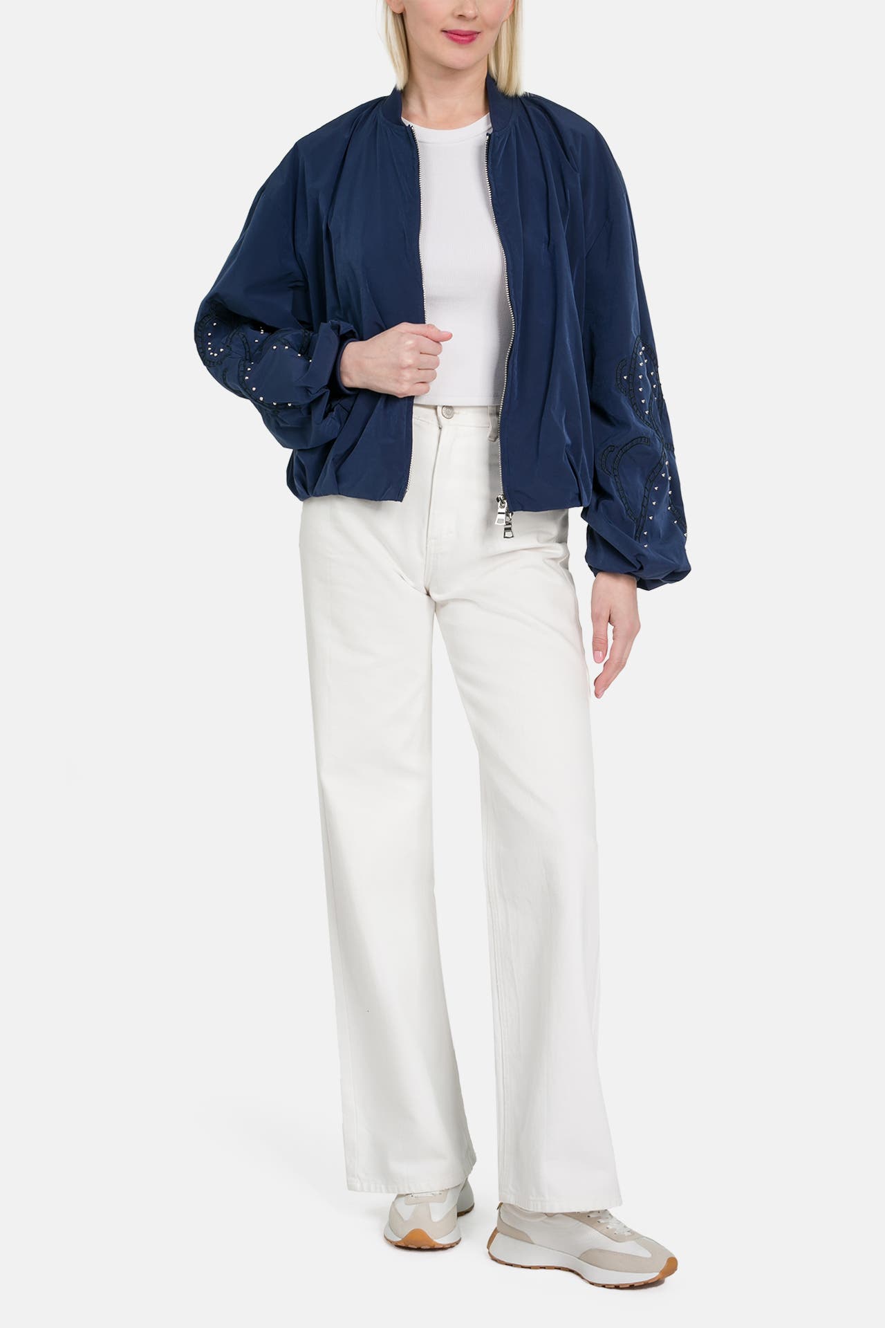 BLONDE NO. 8 Blouson 'Lavina' navy, Bild 1