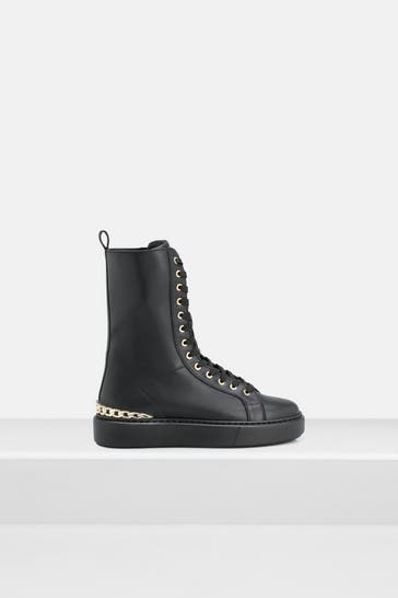 AIGNER Schnürstiefel 'Sally' schwarz