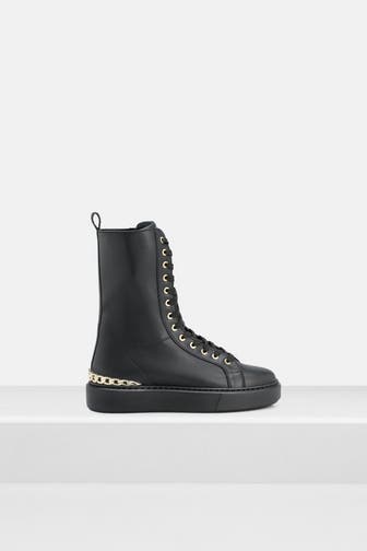 AIGNER Schnürstiefel 'Sally' schwarz