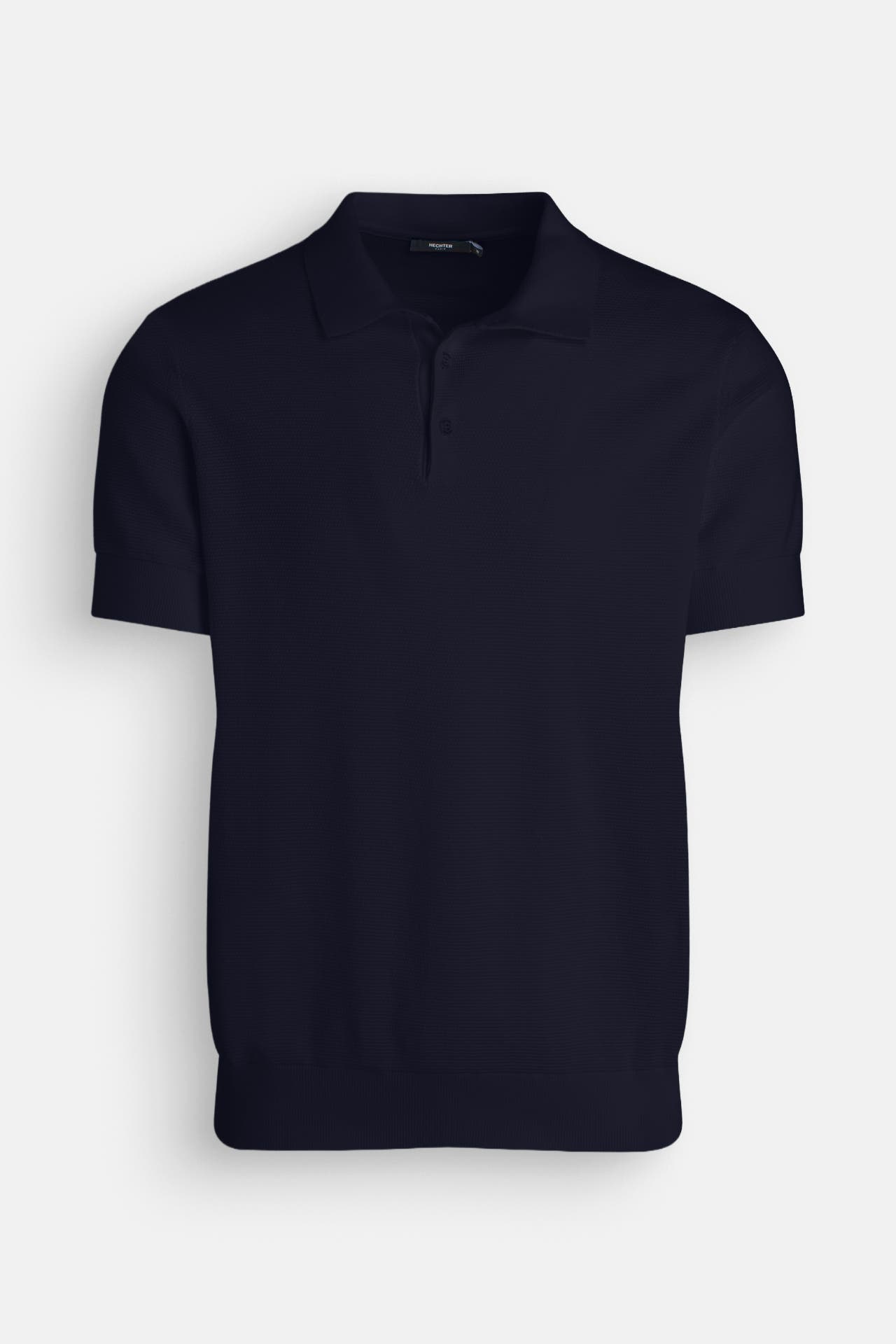 HECHTER Paris Strick-Polo nachtblau, Bild 1