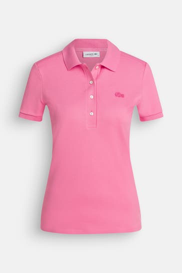 LACOSTE Polo-Shirt rosa