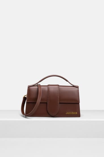 JACQUEMUS - Schultertasche dunkelbraun