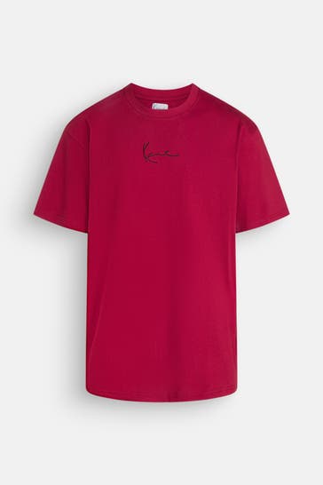 KARL KANI T-Shirt dunkelrot