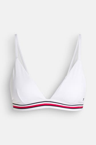 TOMMY HILFIGER Bikini-Oberteil weiß