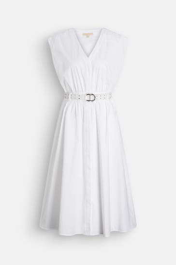 MICHAEL MICHAEL KORS Midikleid weiß