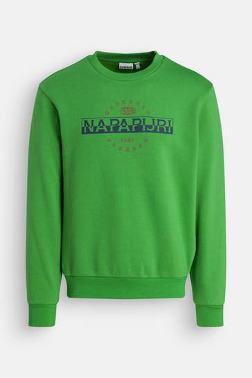 NAPAPIJRI Sweatshirt 'Bander' grün