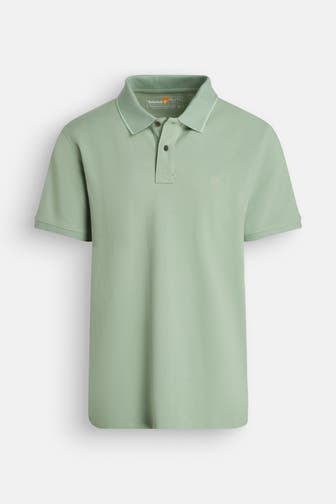 TIMBERLAND Polo-Shirt smaragdgrün