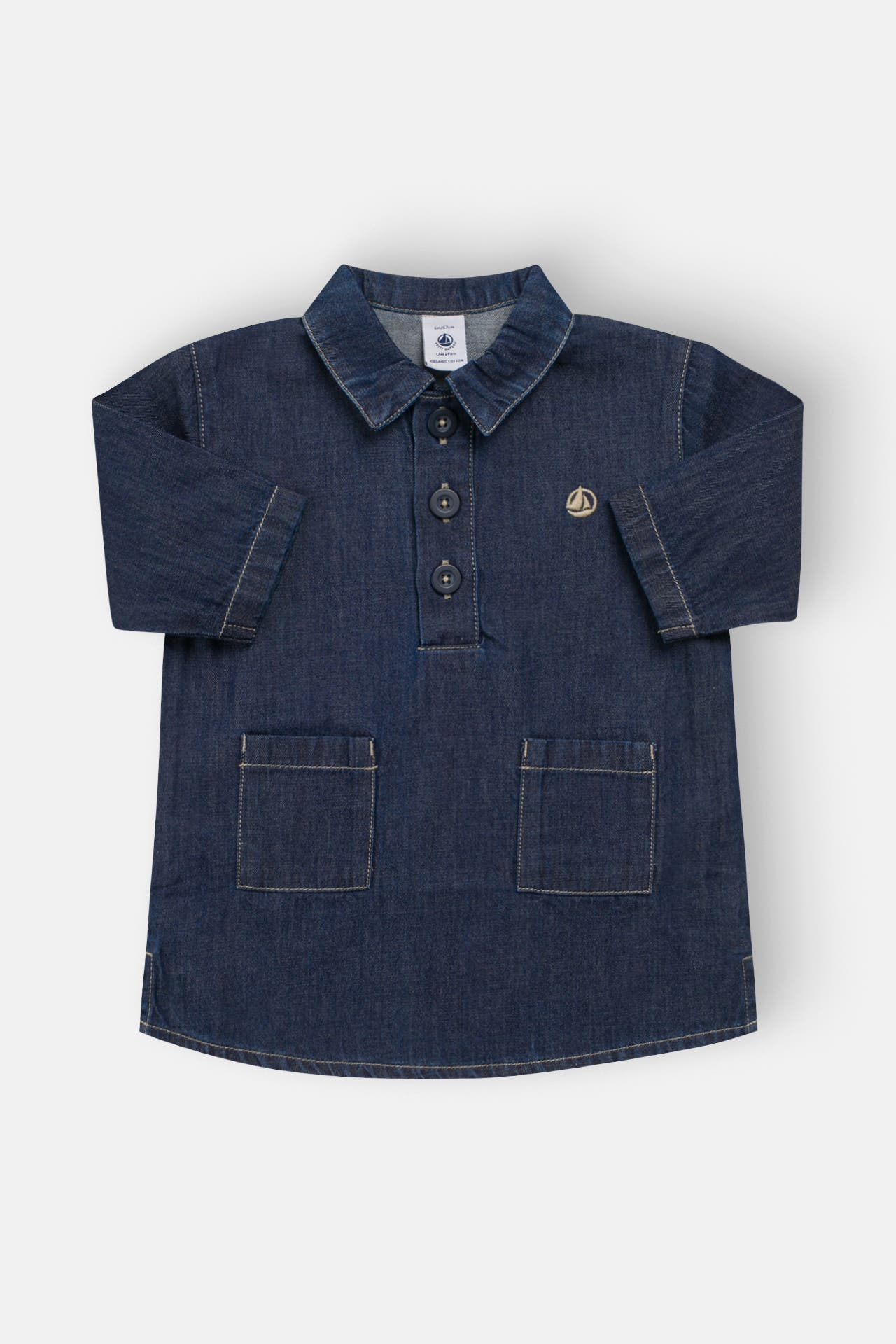 PETIT BATEAU Jeanskleid dunkelblau, Bild 1