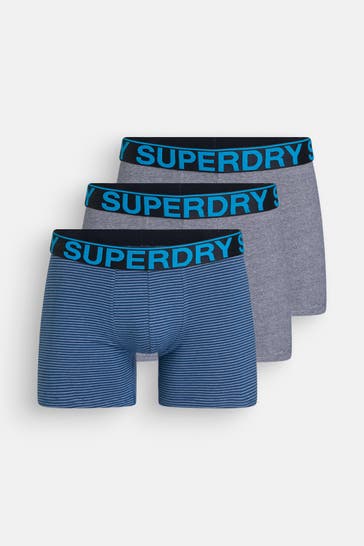SUPERDRY 3er-Pack Boxer Trunks mehrfarbig